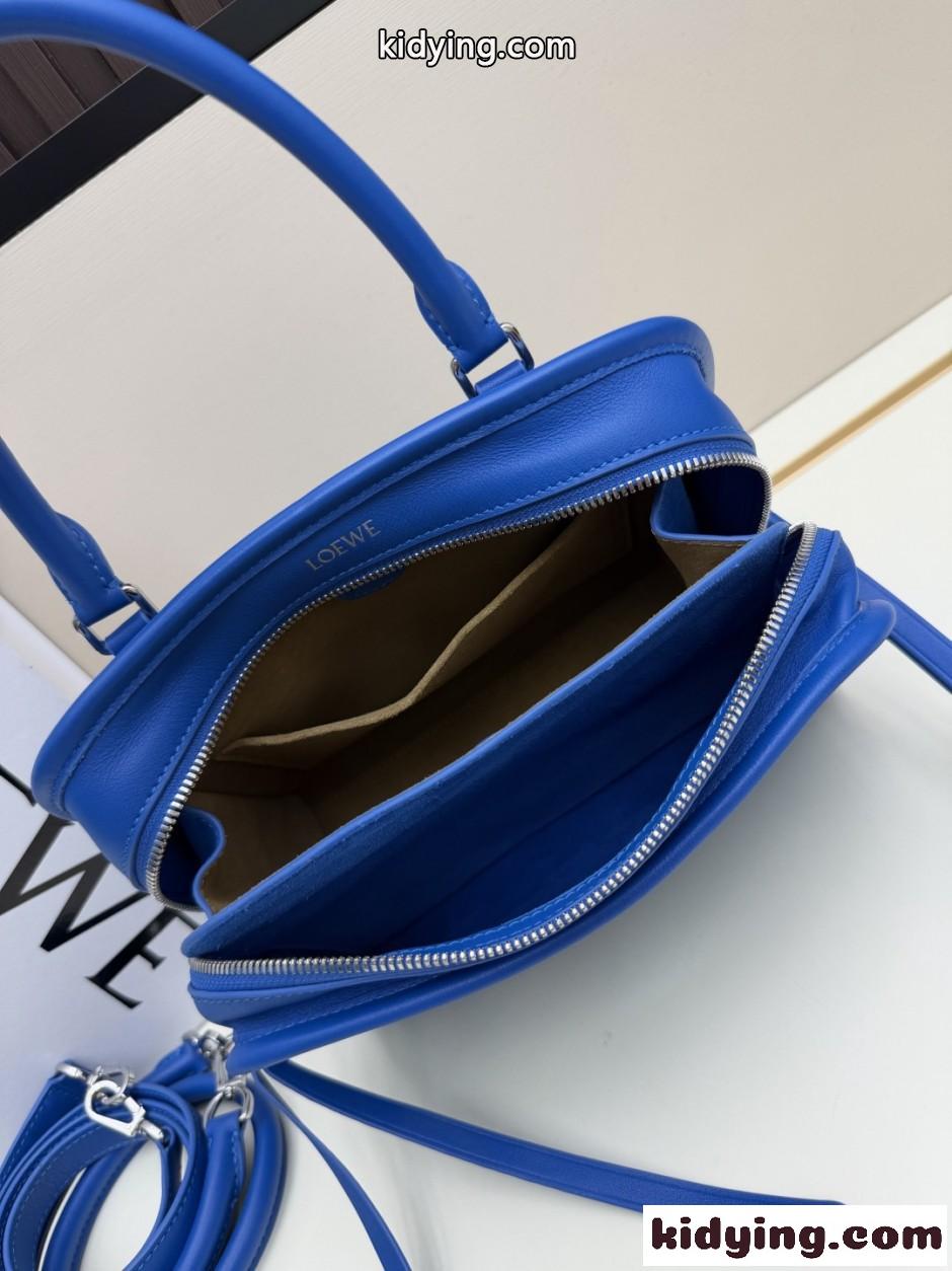 人気 LOEWE アマソナ180バッグ スモール ロエベ スーパーコピー ブルー-4