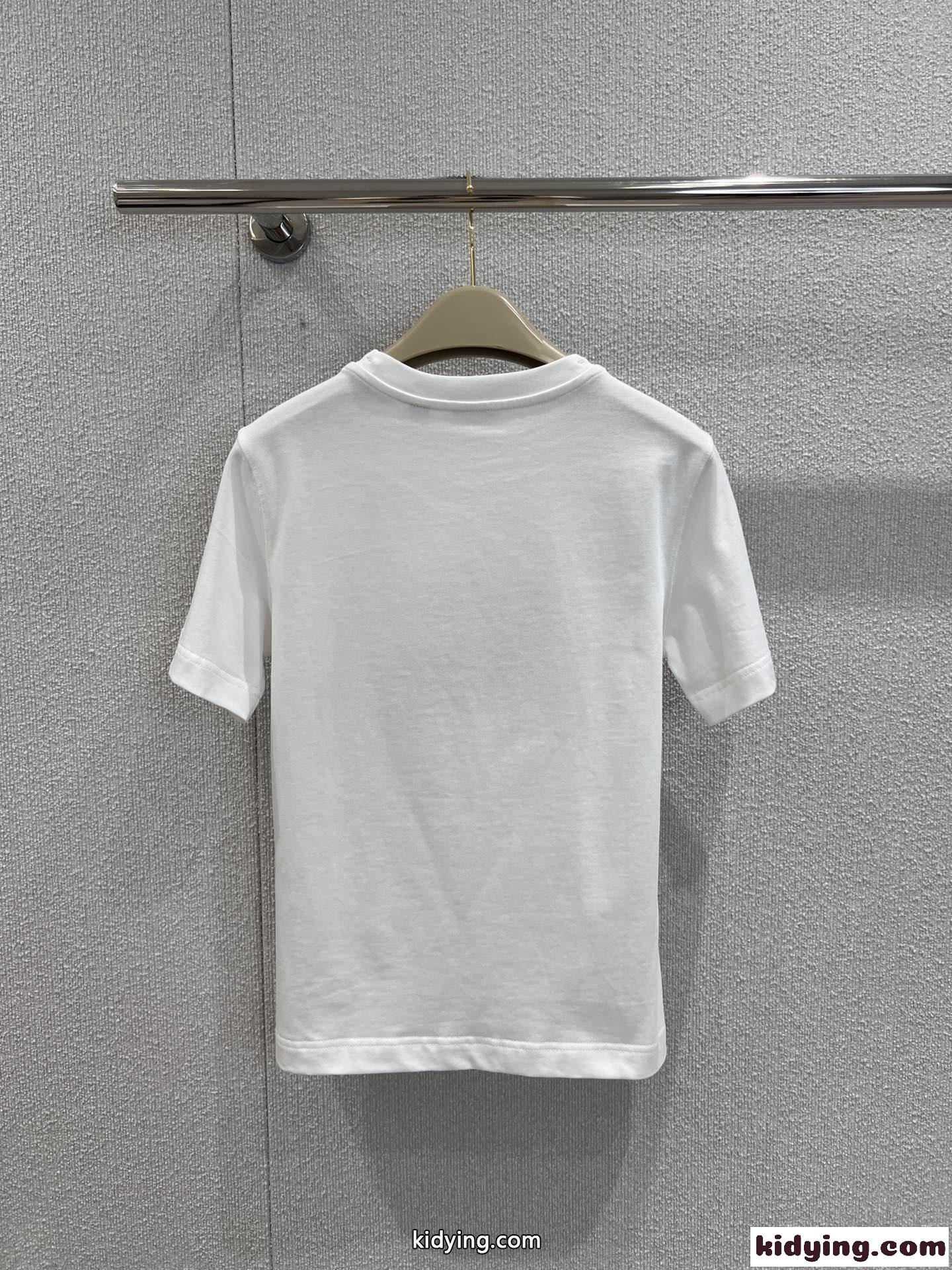 人気 おしゃれ EKD コットンTシャツ バーバリー Tシャツ コピー ホワイト-0