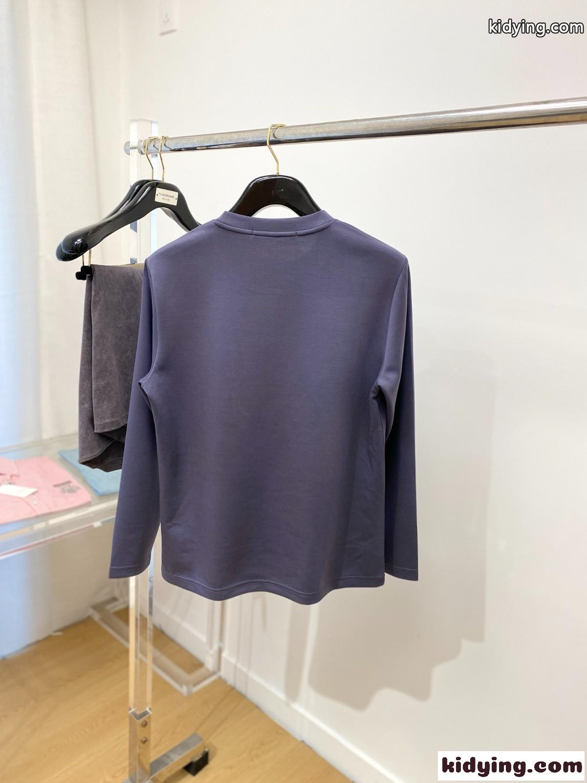 ロゴプリント コットン スウェットシャツ ジバンシィ Tシャツ コピー グレー-4
