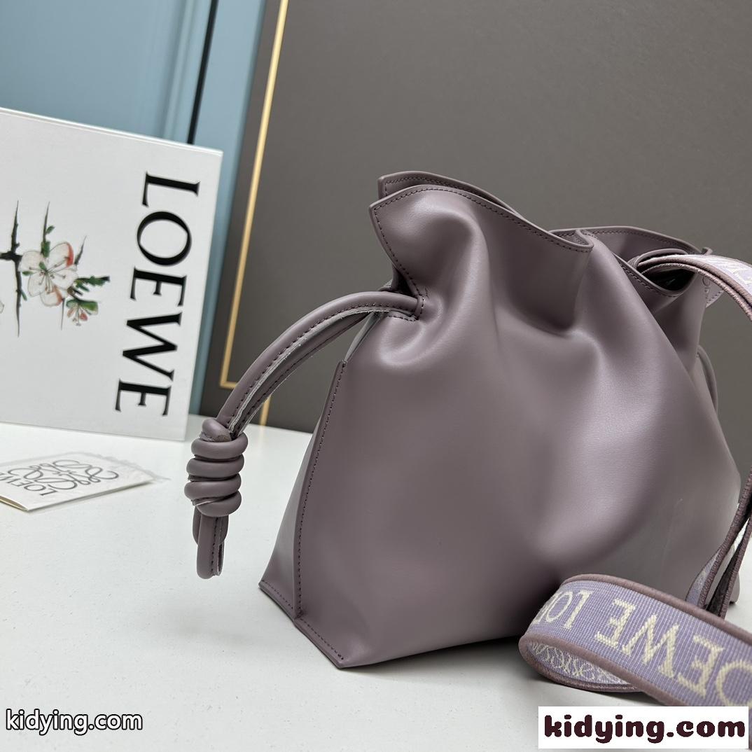 LOEWE フラメンコクラッチ ロエベ バッグ コピー ショルダーバッグ パープル-3