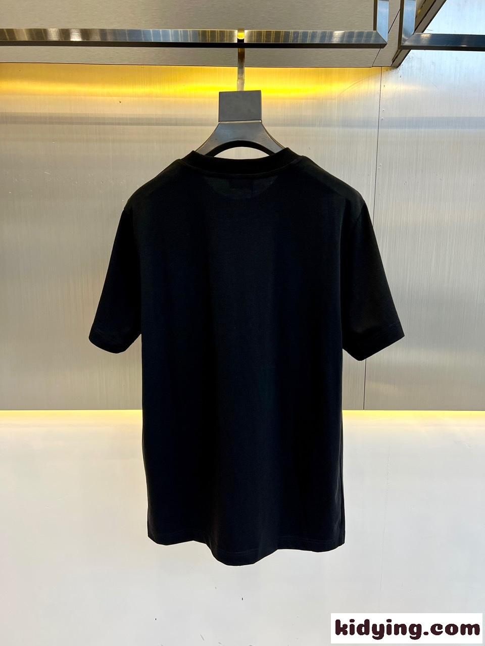 クリスチャン・ディオール Tシャツ コピー クルーネック ユニセックス 春夏 定番 刺繍-4