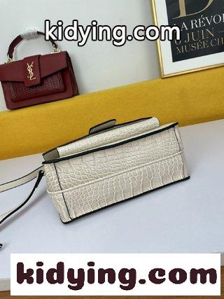 Saint Laurent Paris YSLサンローランの定番は輸入の掌紋牛皮 ワニ紋で作られており サンローラン バッグ 人気 コピー-4