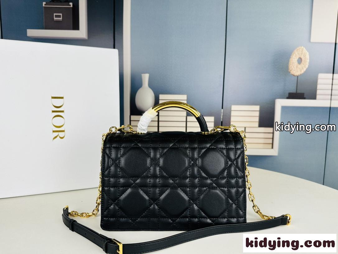 Dior Ange バッグ ミディアム クリスチャン・ディオール バッグ コピー ブラック-2