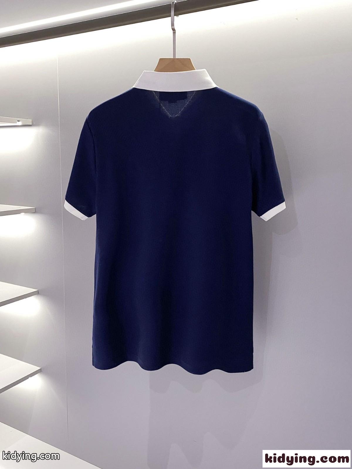通気性抜群 メッシュ コットン ポロシャツ グッチ 半袖Tシャツ コピー カジュアル ビジネス-3