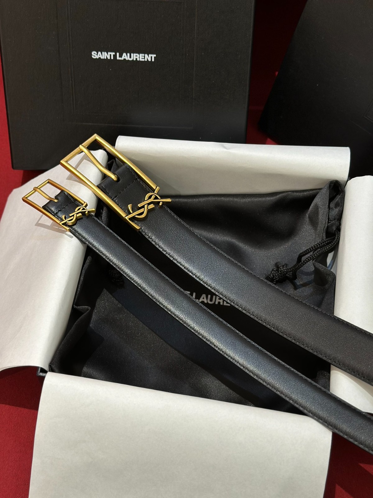 合わせやすい イヴ・サンローラン ベルト コピー 洗練された YSL レザーベルト-2