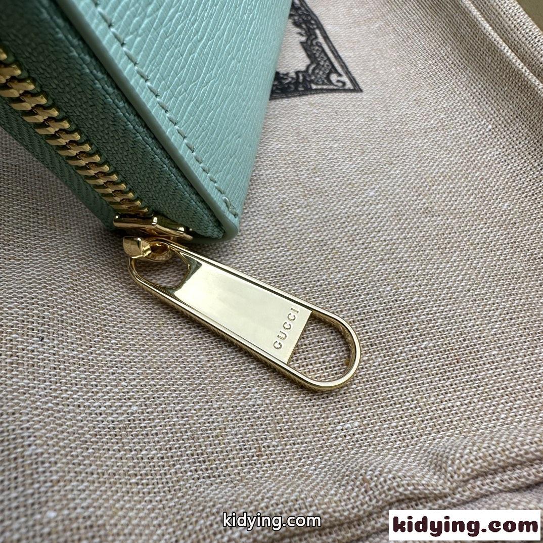GUCCI スクリプト ジップアラウンドウォレット グッチ 財布 コピー 772642 グリーン-3