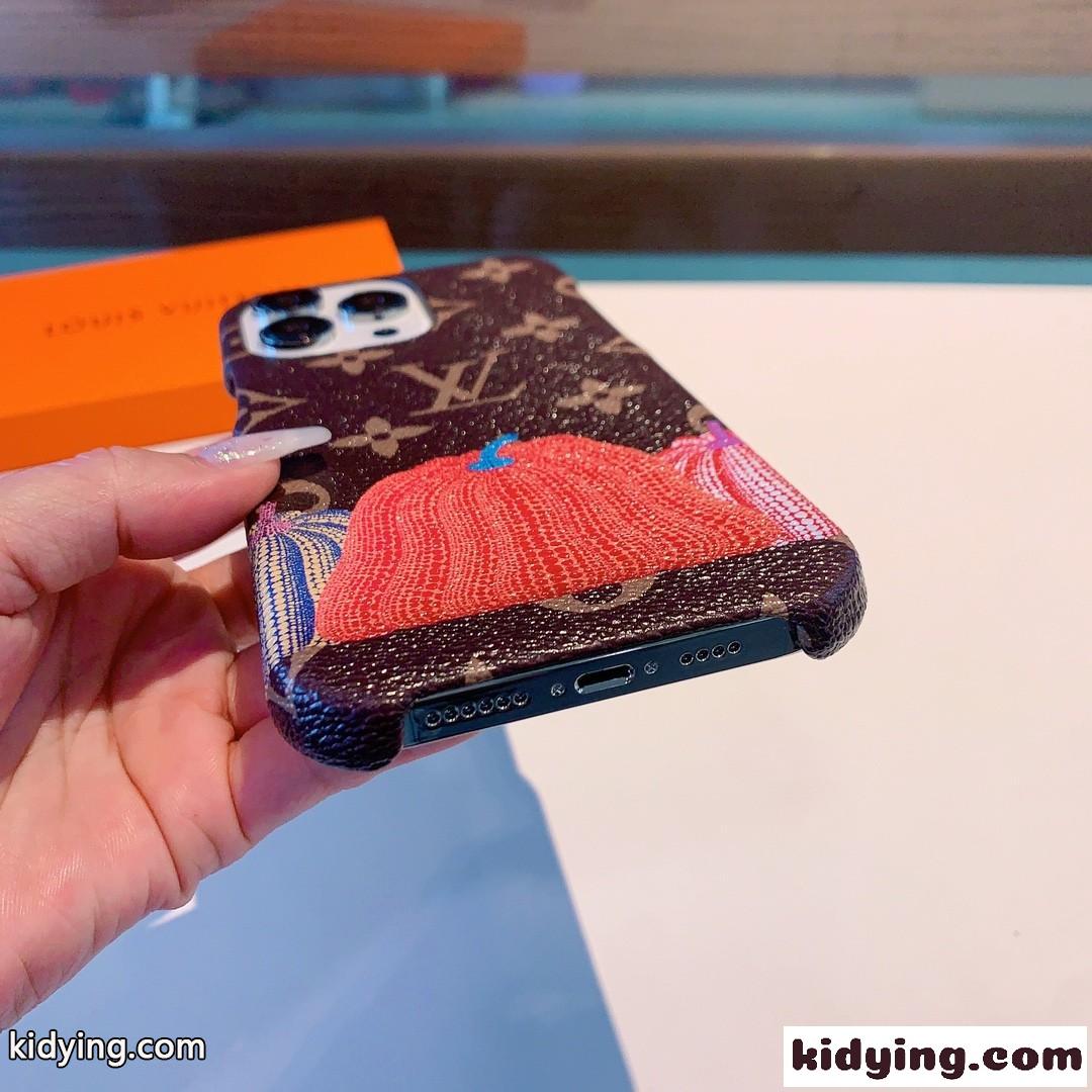 ルイ･ヴィトン × 草間彌生 アイフォンケース 偽物 人気 おしゃれ iPhone14 スマホケース-3