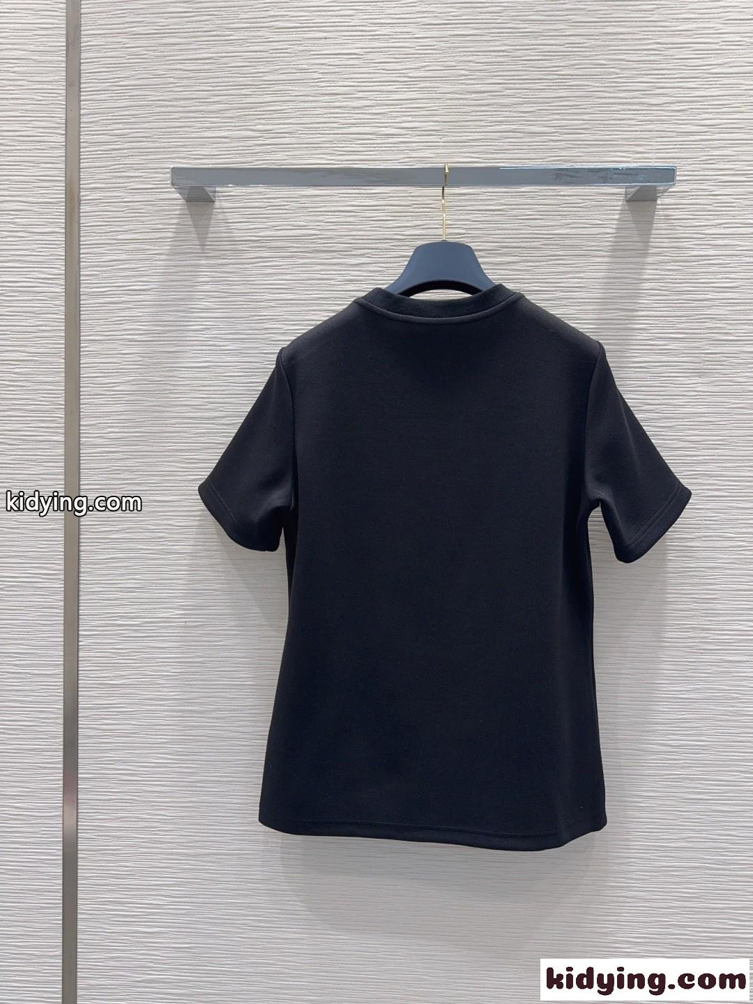 新作 モノグラム ポケットTシャツ ルイ・ヴィトン Tシャツ コピー ブラック-3