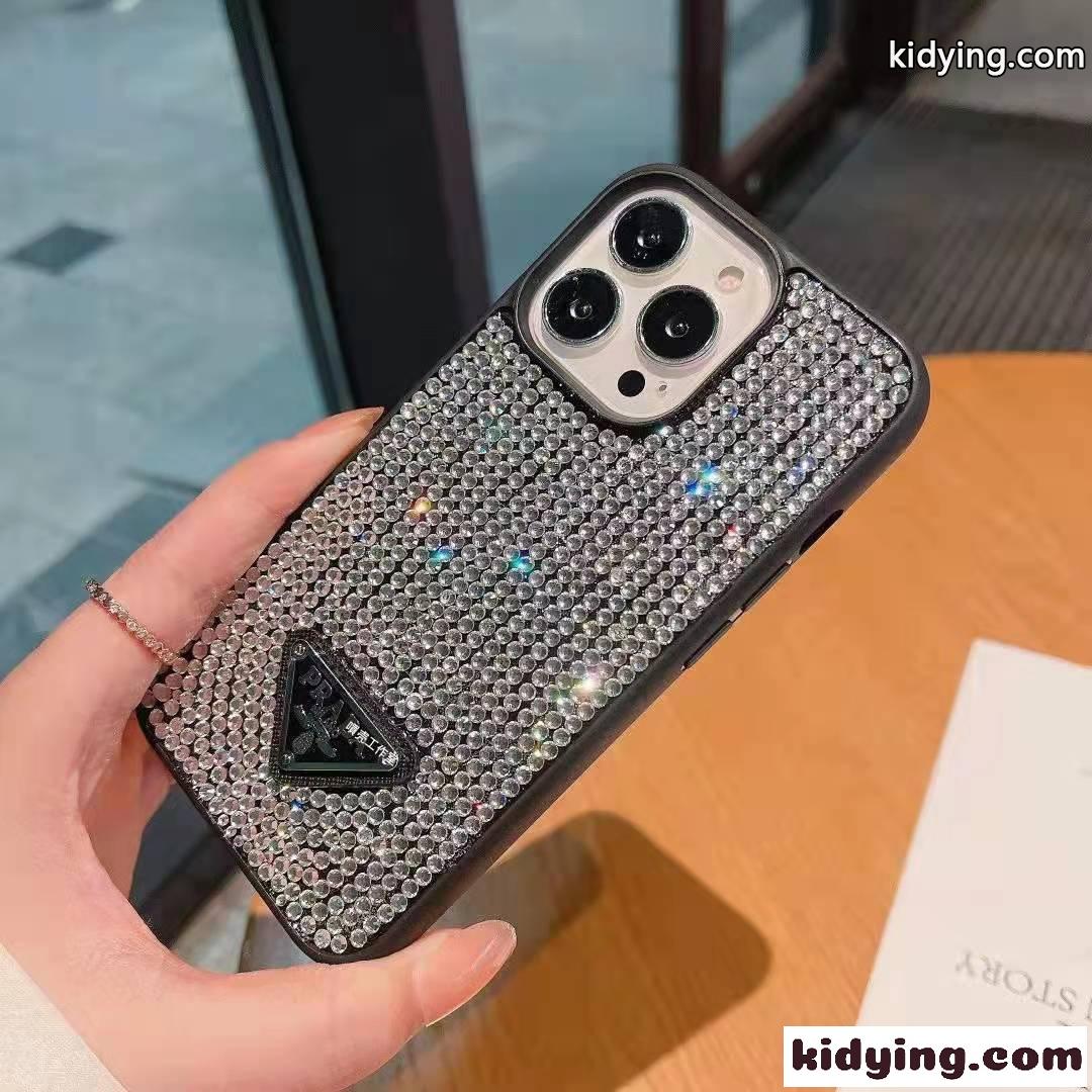 キラキラ 目を引く 可愛い ファッション iPhoneケース カバー 携帯ケース プラダ スマホケース iphone コピー スマホケース-0