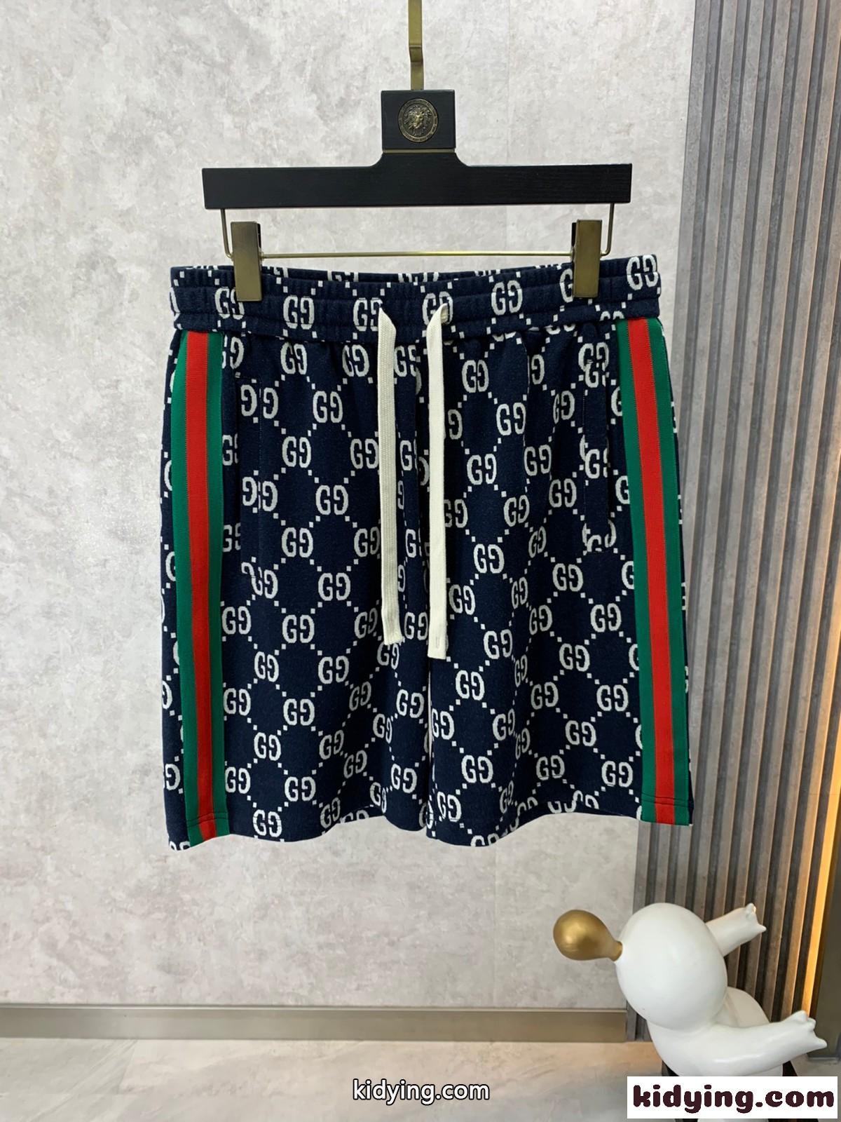 人気 GGプリント ショートパンツ グッチ パンツ コピー メンズ カジュアル-2
