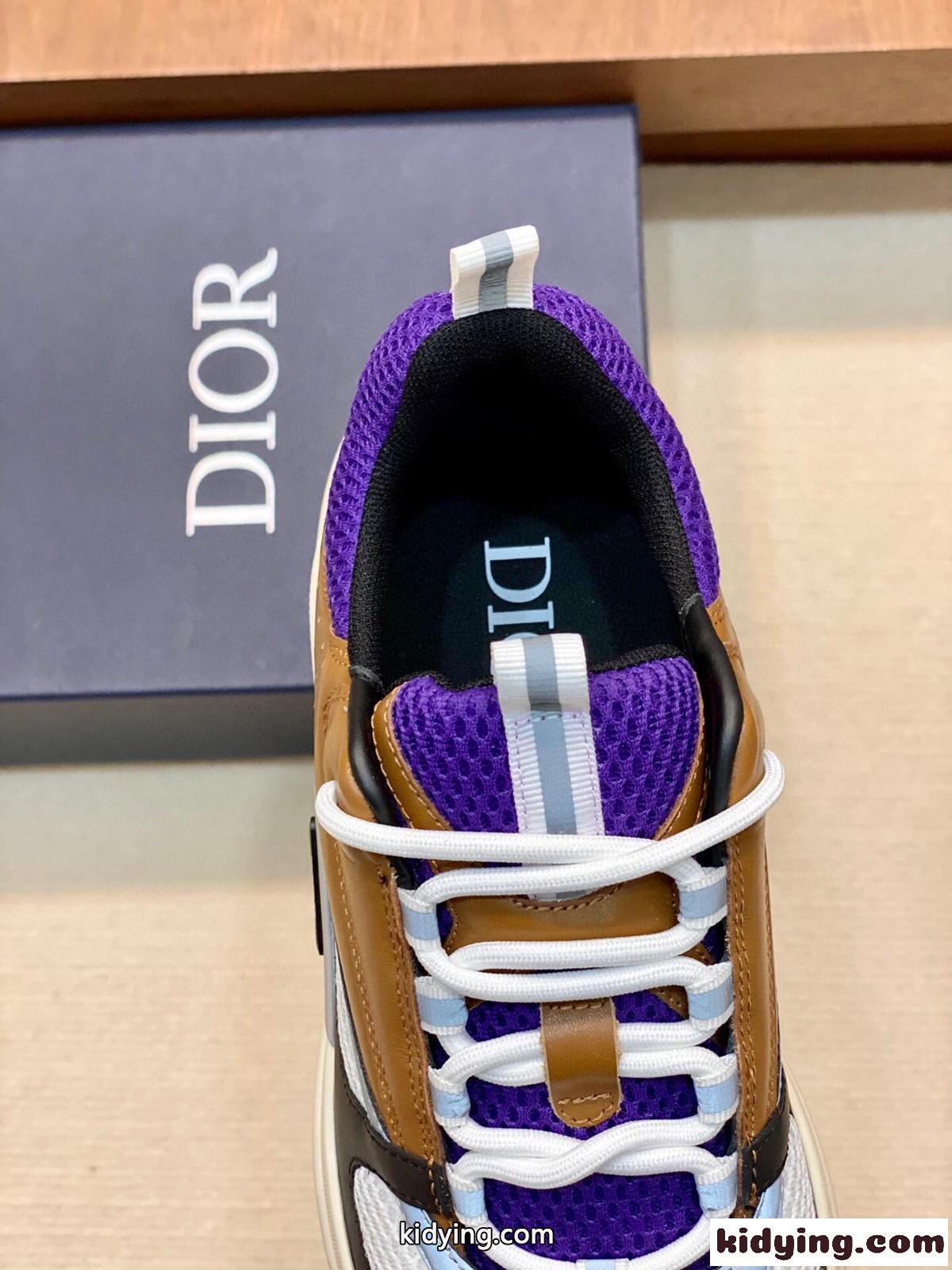 大人気 カジュアル クリスチャン・ディオール スニーカー コピー Dior B22 スニーカー-1