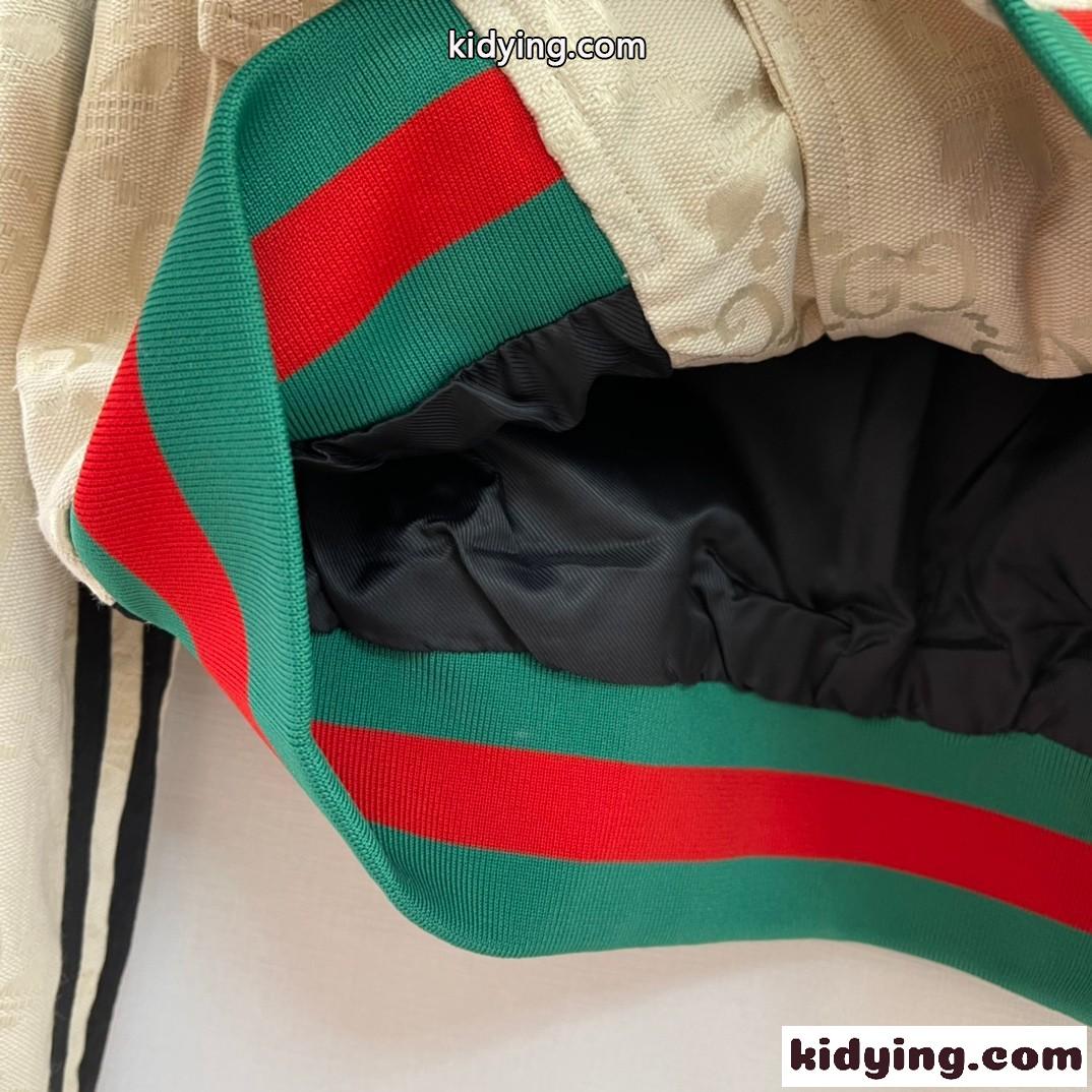 adidas x Gucci ウェブ ストライプ カジュアル お洒落 グッチ ジャケット コピー 長袖-3