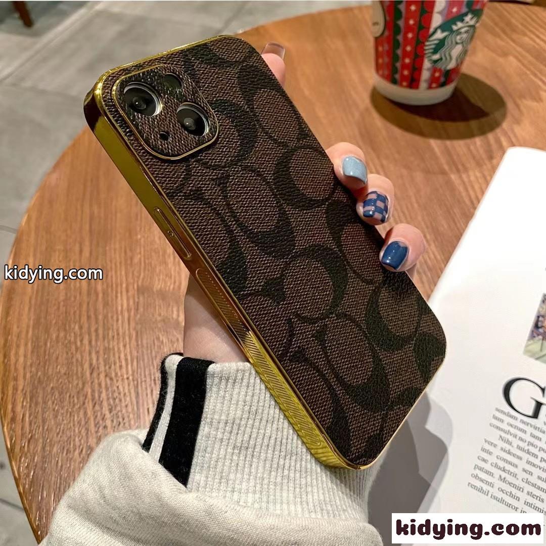 コーチ アイフォンケース コピー  スマホケース 携帯ケース レンズ保護 おしゃれ 薄型 軽量 衝撃吸収-3