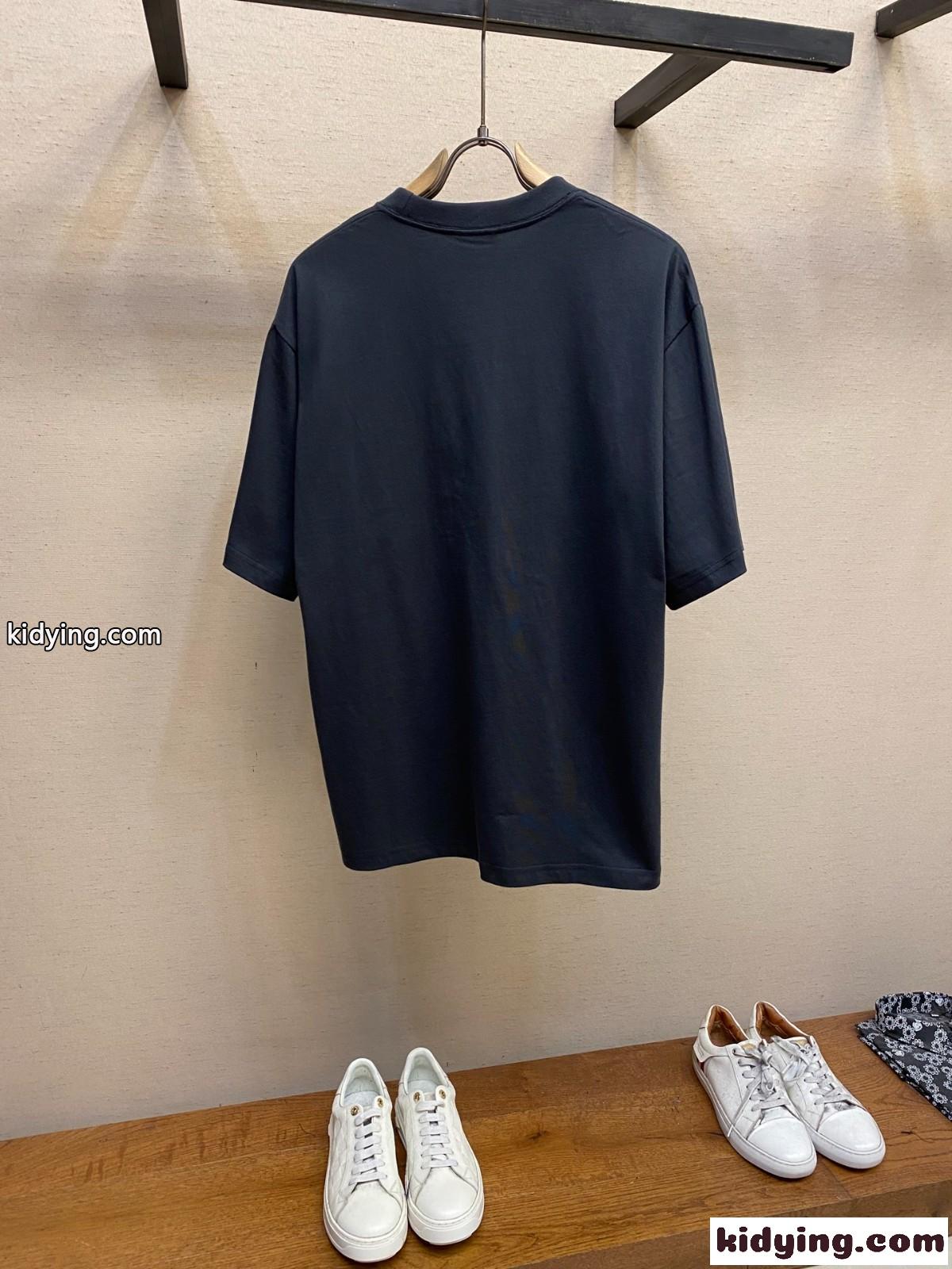 バレンシアガ パッチハンドル 半袖Tシャツ コピー ユニセックス オーバーサイズ-2