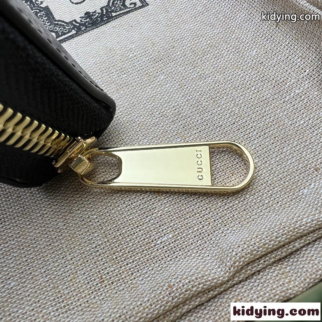 GUCCI スクリプト ジップアラウンドウォレット グッチ 財布 コピー 772642 ブラック-2