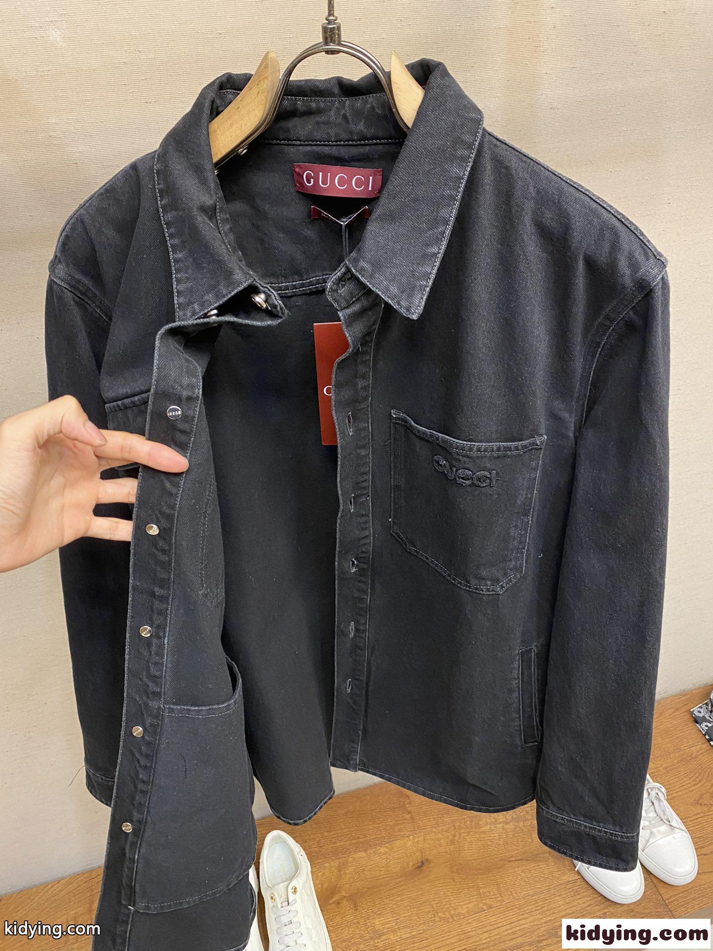 洗練された カジュアル デニムシャツ グッチ シャツ コピー メンズ-4
