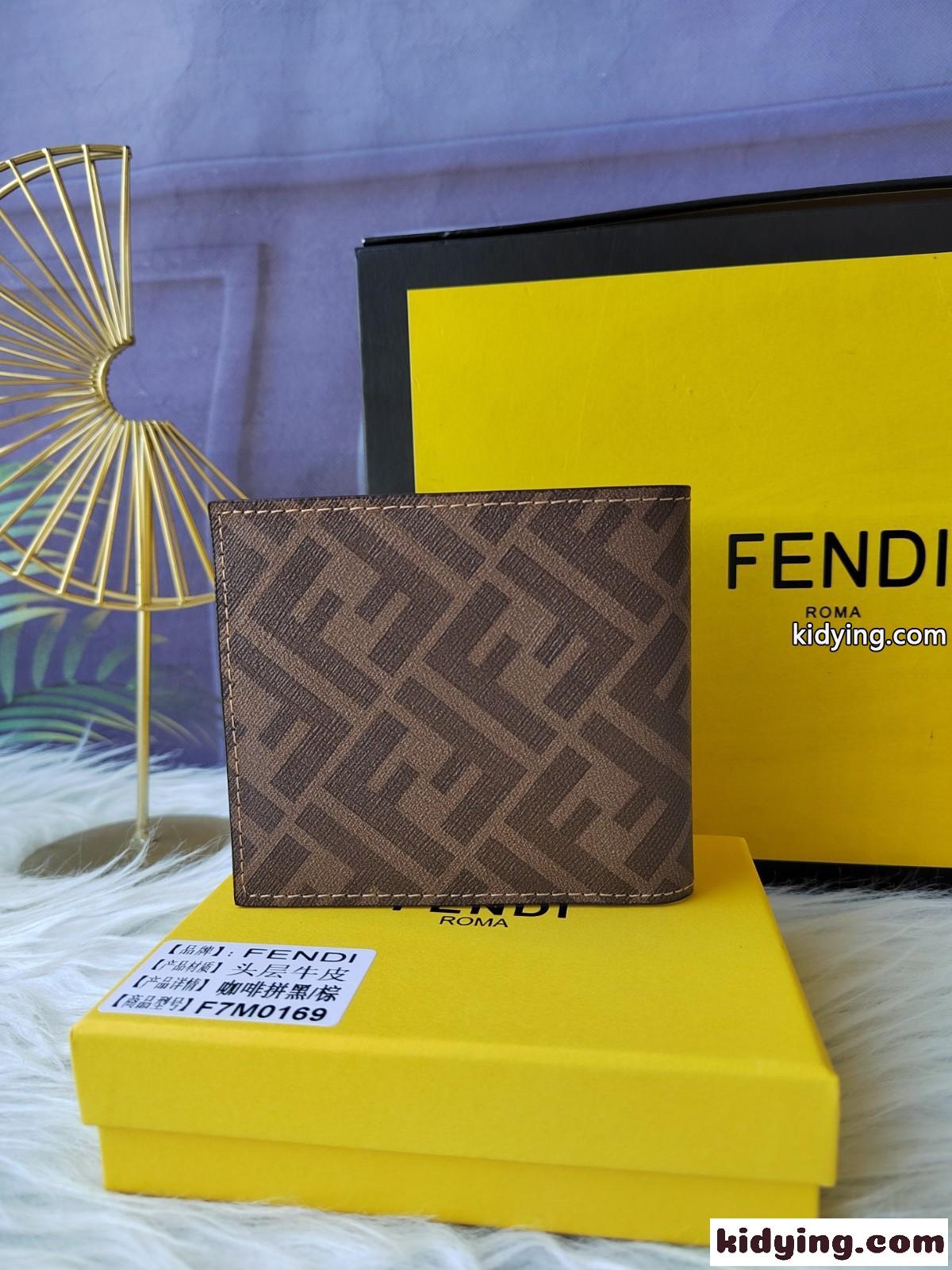 定番 フェンディ ダイアゴナル 財布 スーパーコピー 二つ折り財布 ウォレット-2
