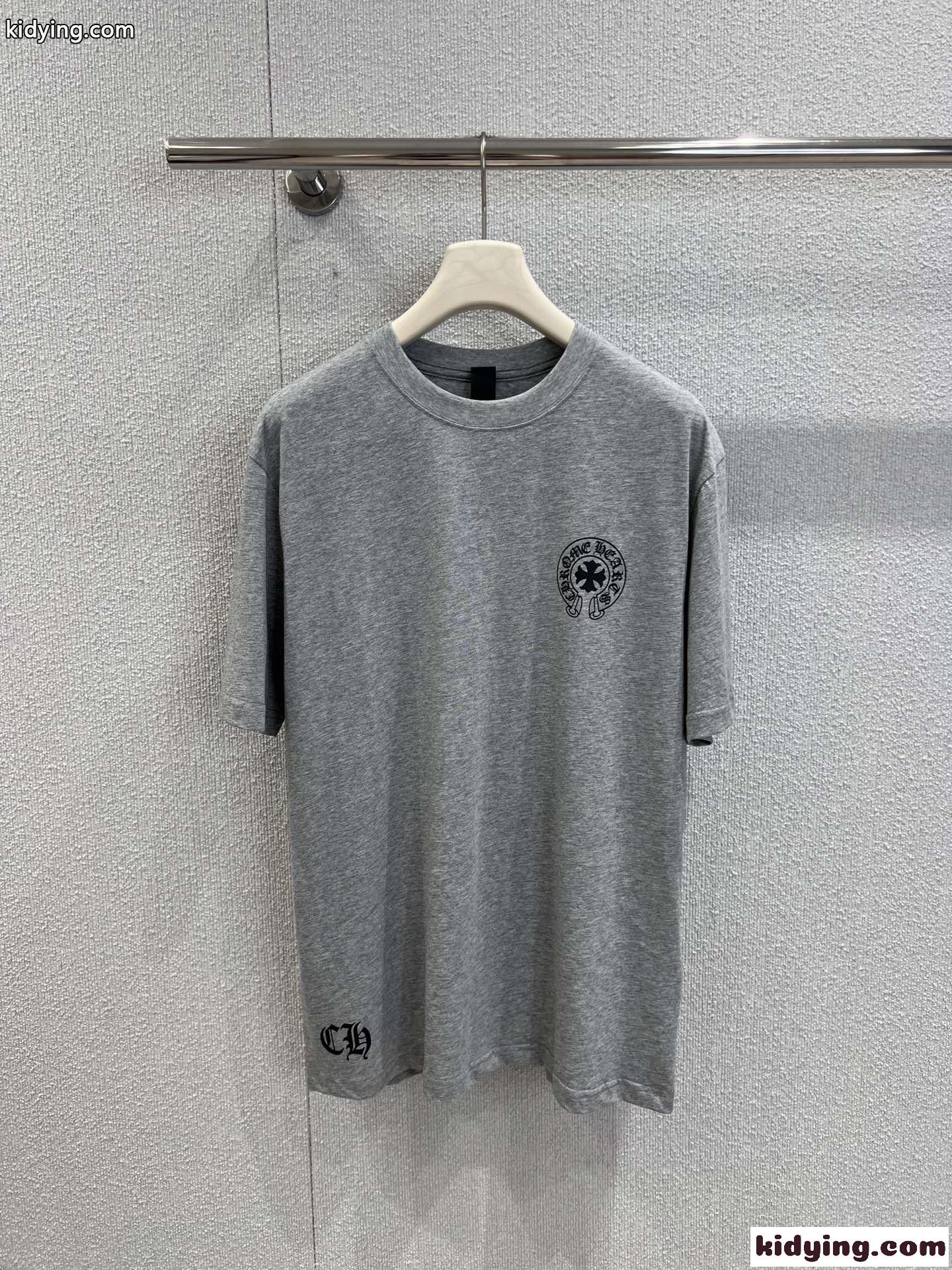 カジュアル ロゴプリント オーバーサイズTシャツ クロムハーツ Tシャツ 偽物-2