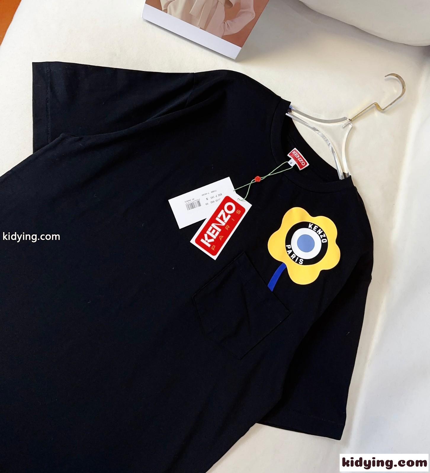 おしゃれ 合わせやすい KENZO TARGET プリント ケンゾー Tシャツ コピー コットン-3