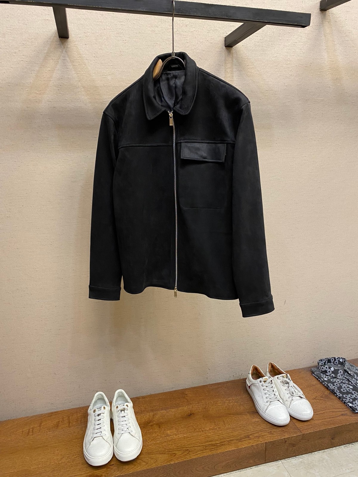洗練された 上品 メンズ ジップブルゾン クリスチャン・ディオール ジャケット コピー ブラック-3
