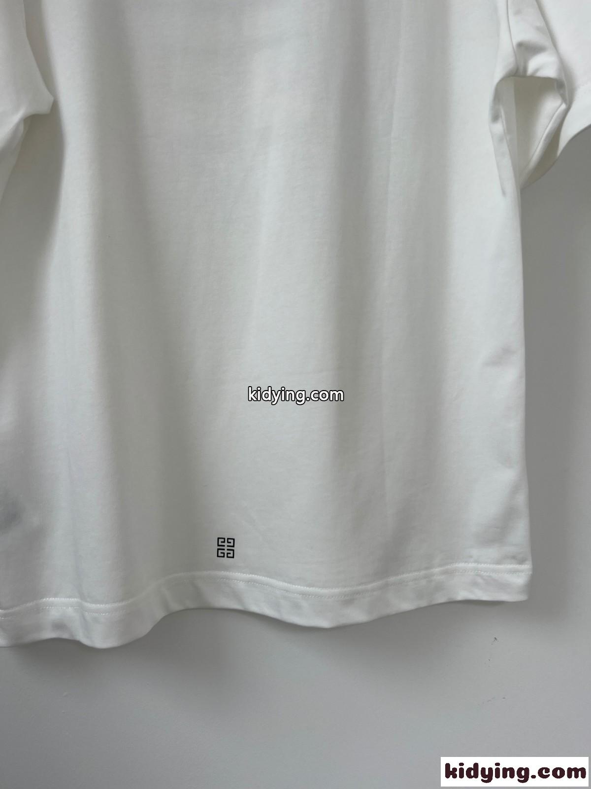 オーバーサイズ ユニセックス コットン 4G 半袖Tシャツ ジバンシィ Tシャツ コピー-3
