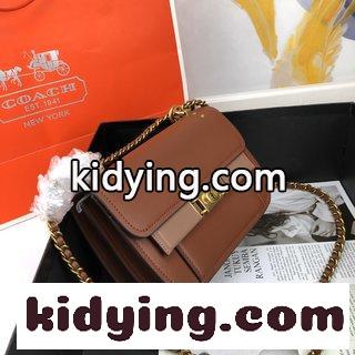Coach コーチの女性バッグコーナーの新しいTroupe コーチバッグ 新作コピー 女性はオルガンチェーンバッグを片肩に斜めに掛ける-3