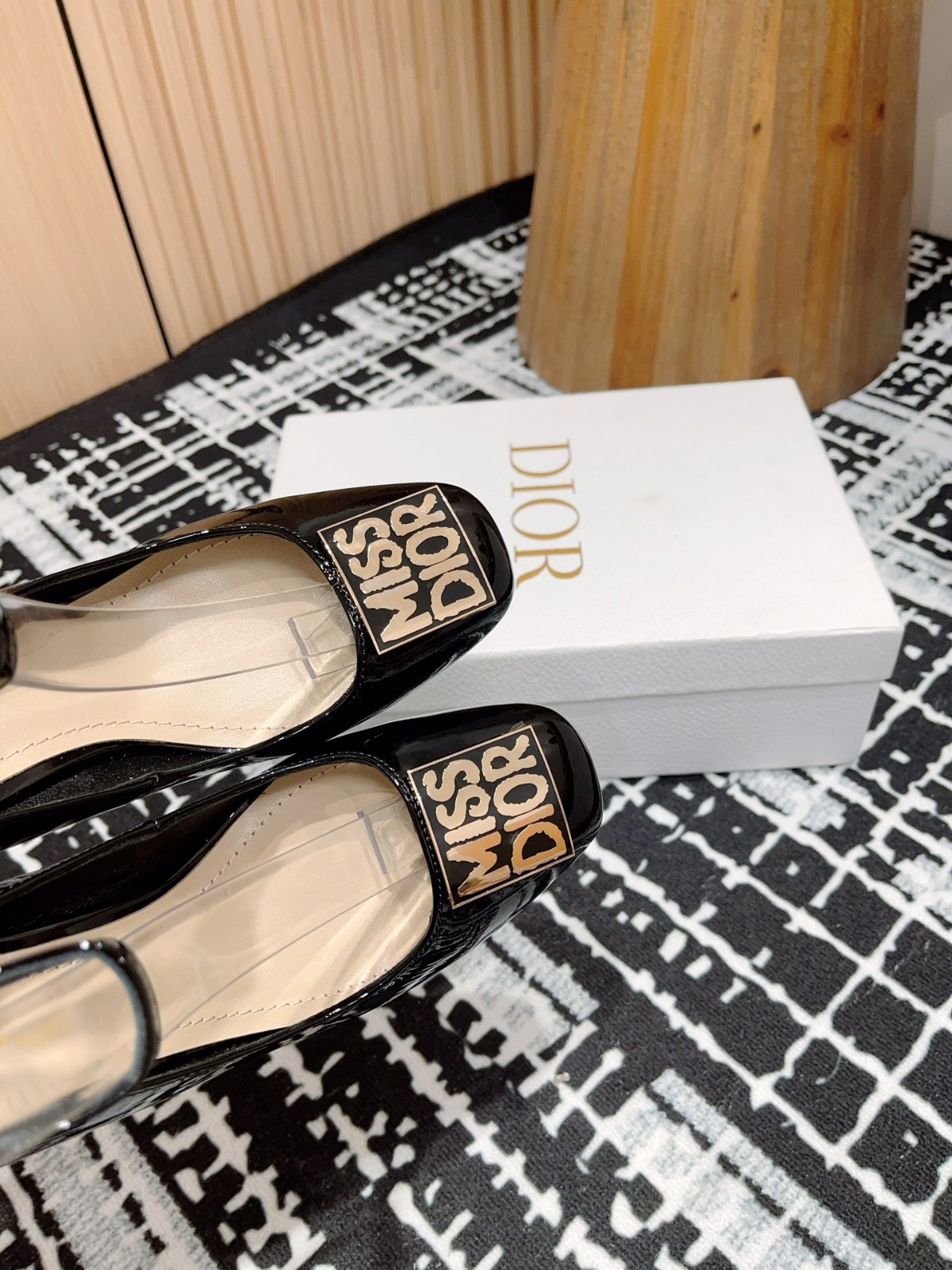 Miss Dior Graffiti パンプス クリスチャン・ディオール パンプス スーパーコピー ブラック-3