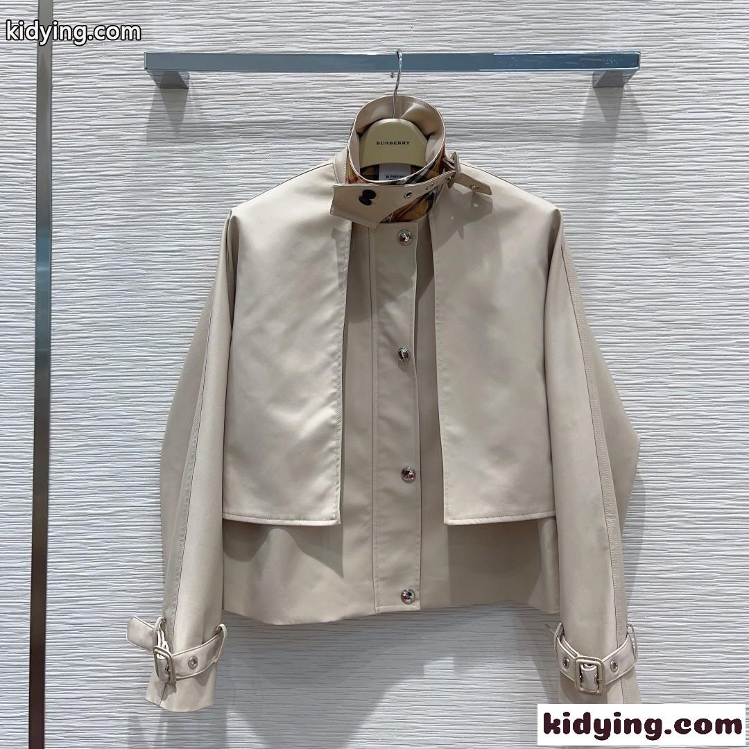 バーバリー ジャケット コピー レディース エレガント おしゃれ クロップトジャケット-2