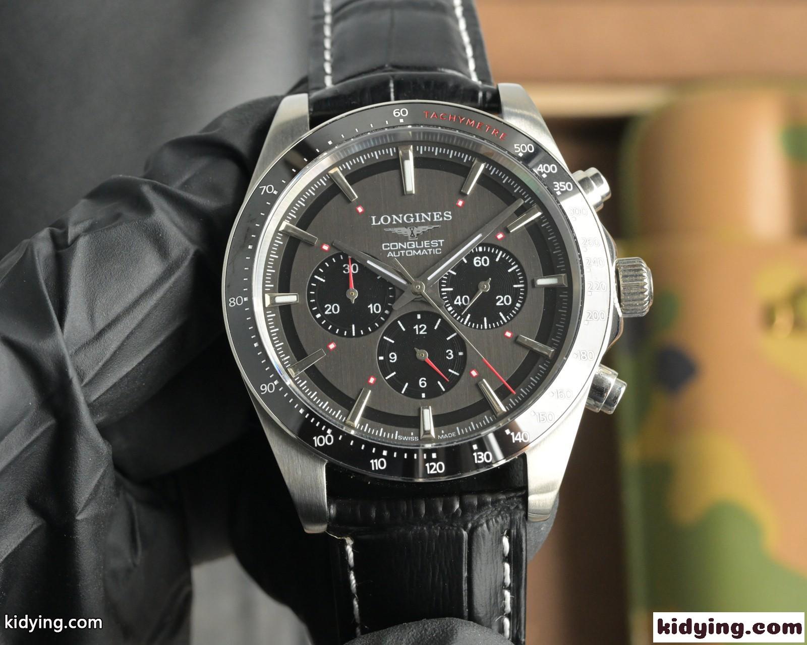 人気 エレガント コンクエスト ウォッチ ロンジン 時計 スーパーコピー 42mm-1