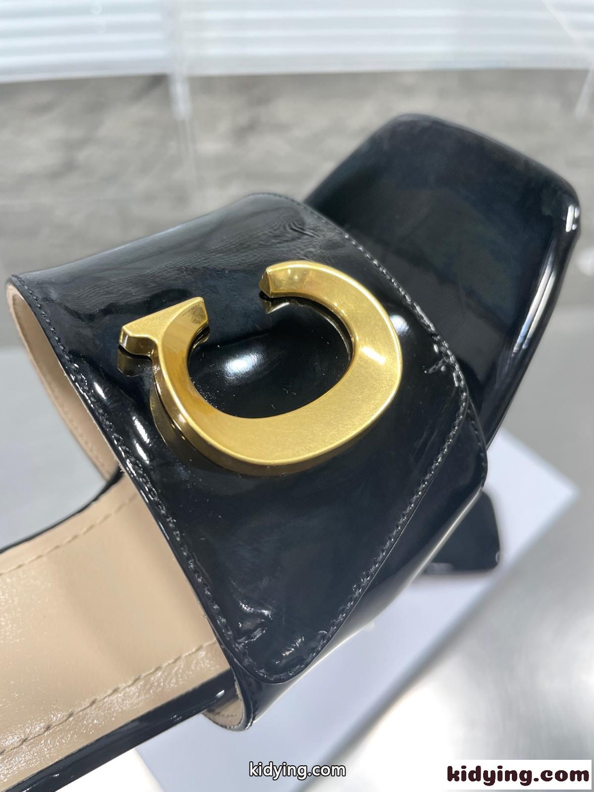 CEST DIOR ヒールスライド クリスチャン・ディオール サンダル コピー ブラック-3