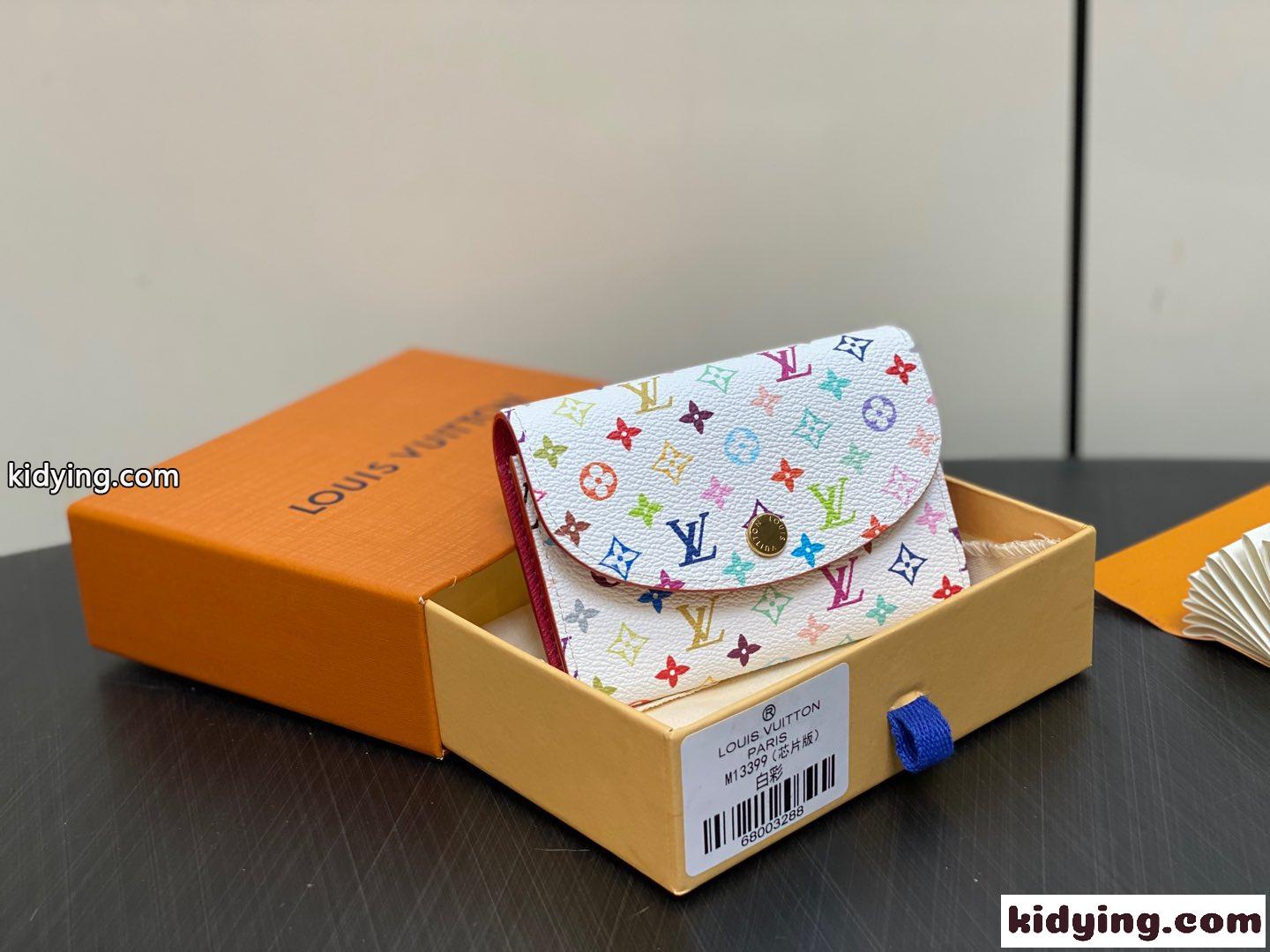 M13399 新作 LV × TM ポルトモネ･ロザリ ルイヴィトン 財布 スーパーコピー ホワイト-1