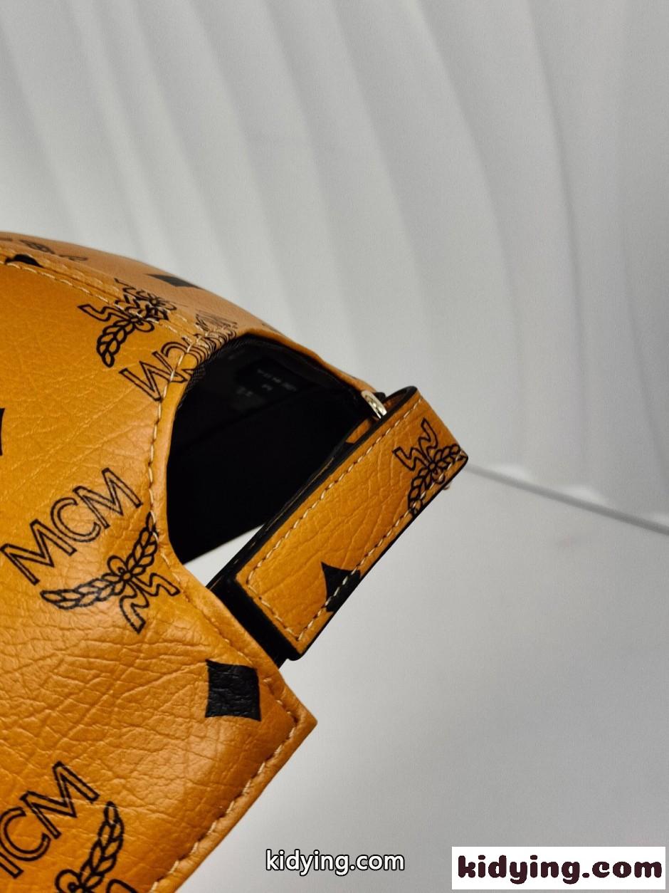 MCM ヴィセトス ベースボールキャップ エムシーエム キャップ 偽物 帽子-4