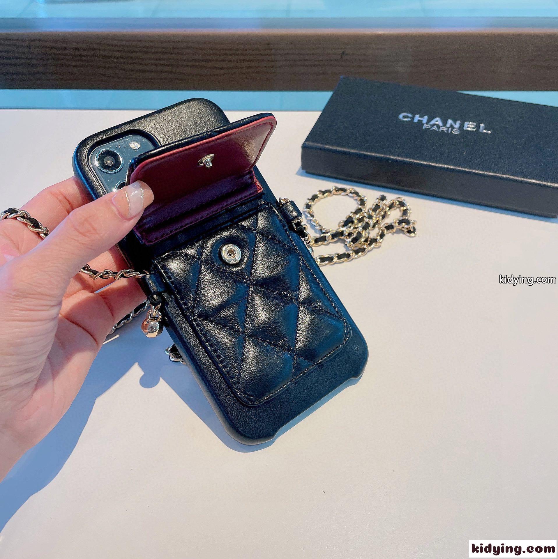 カジュアル おしゃれ キルティング シャネル アイフォンケース コピー スマホケース-3