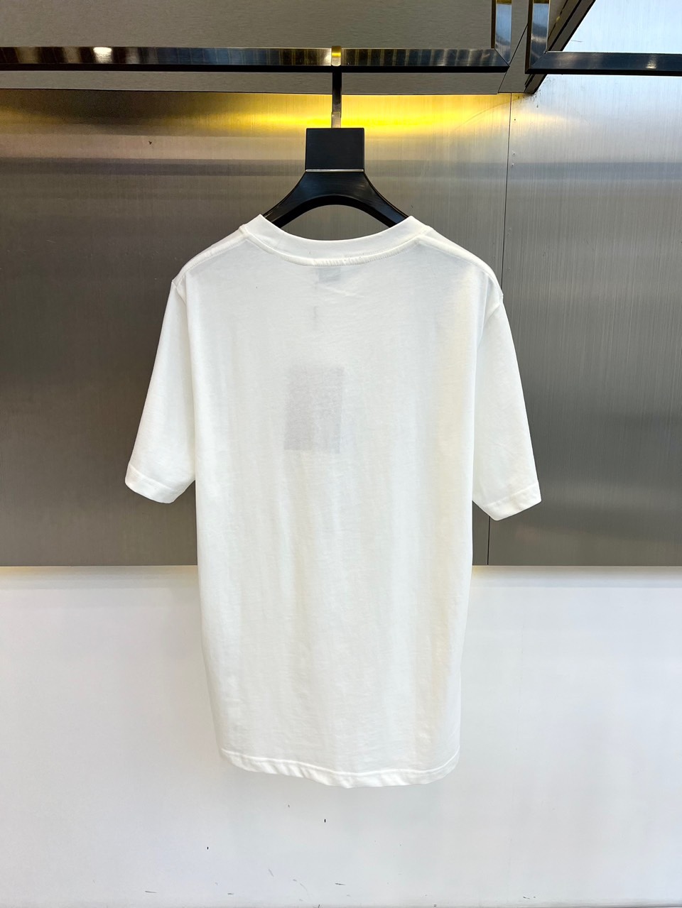 バーバリー 半袖Tシャツ コピー カジュアル コットンTシャツ ホワイト-4