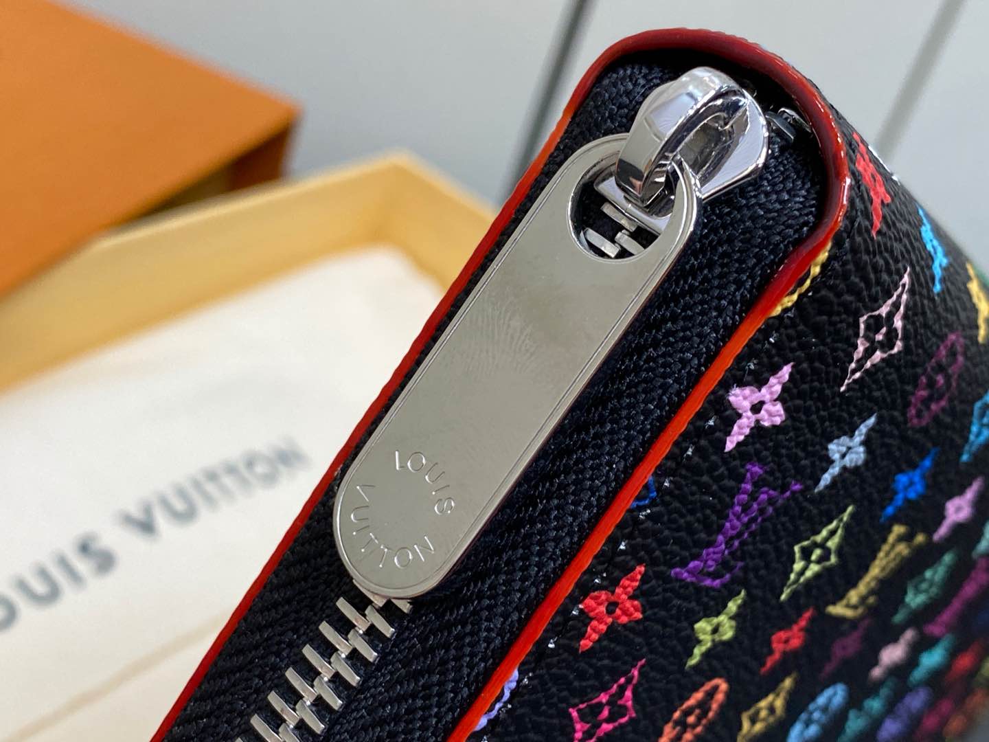 M13922 日本限定 LV × TM ジッピー･ウォレット ルイヴィトン 財布 スーパーコピー ブラック-3