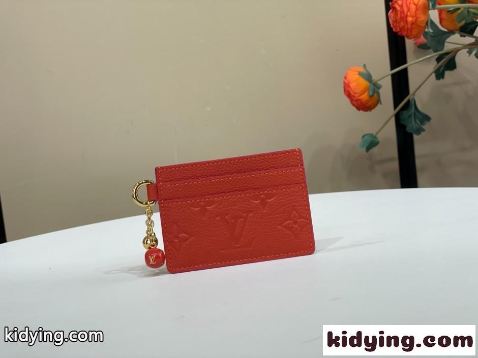 ルイ・ヴィトン カードケース ポルト カルト･LV チャーム スーパーコピー-1