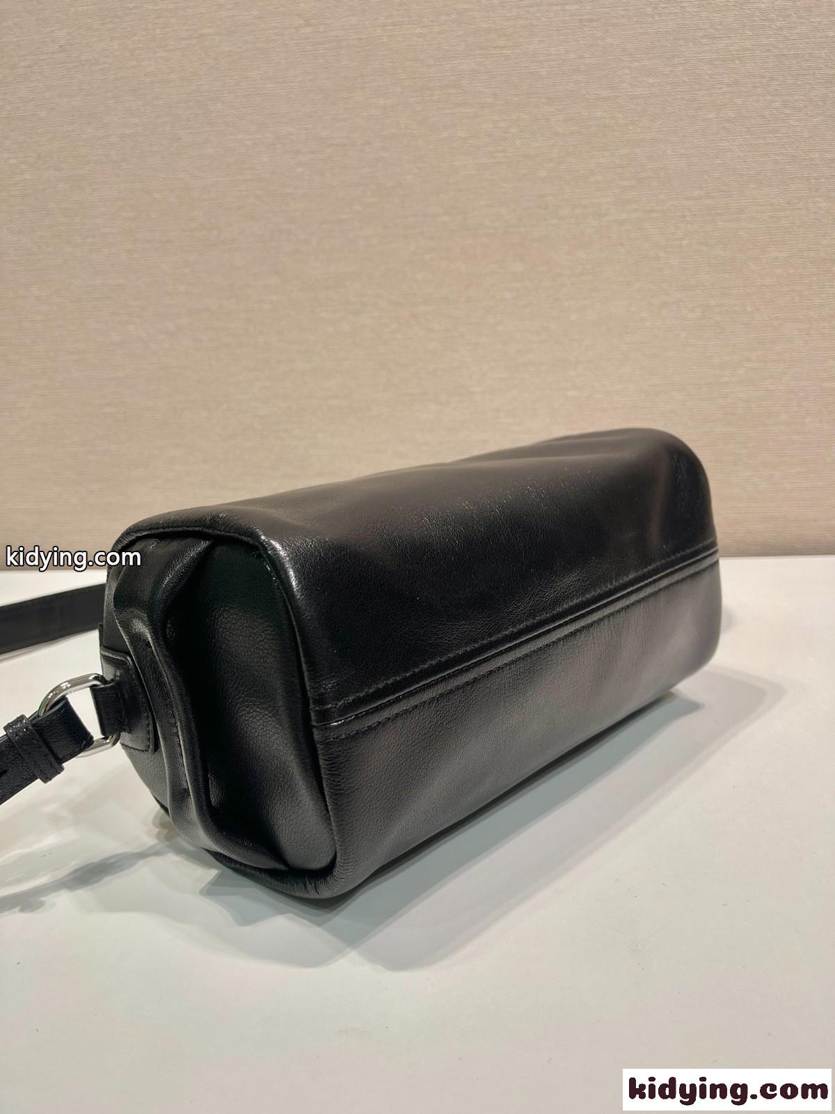 プラダ バッグ コピー シンプル レザー ショルダーバッグ メンズバッグ-2