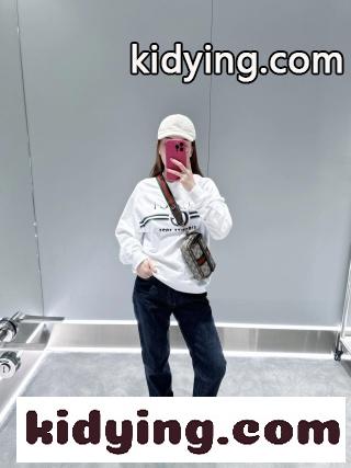 定番 ロゴプリント コットン スウェットシャツ グッチ Tシャツ コピー ホワイト-3