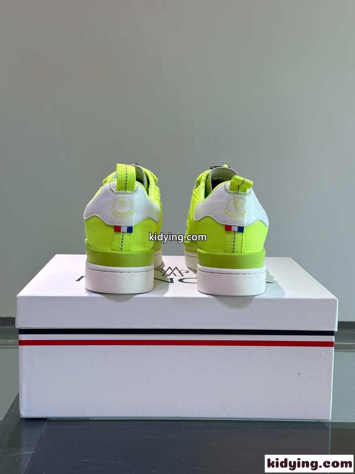 MONCLER X ADIDAS ナイロンスニーカー モンクレール スニーカー スーパーコピー グリーン-1