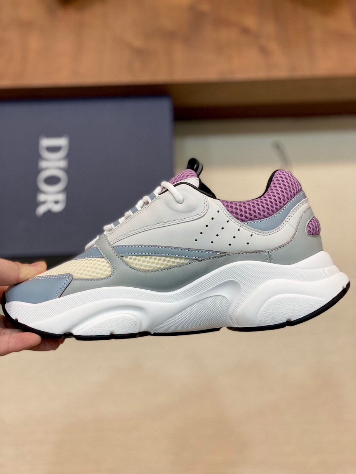 大人気 クリスチャン・ディオール スニーカー コピー カジュアル Dior B22 スニーカー-4