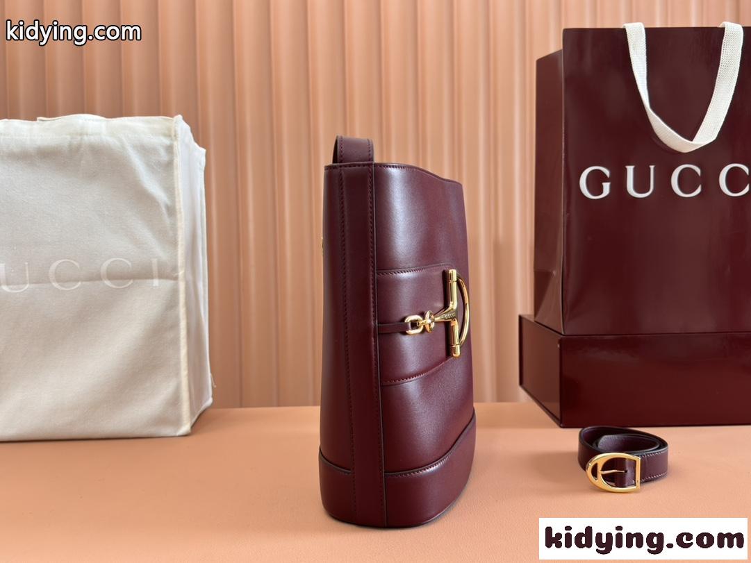 Gucci 73 ミディアム バケットバッグ グッチ バッグ スーパーコピー 833660 レッド-2