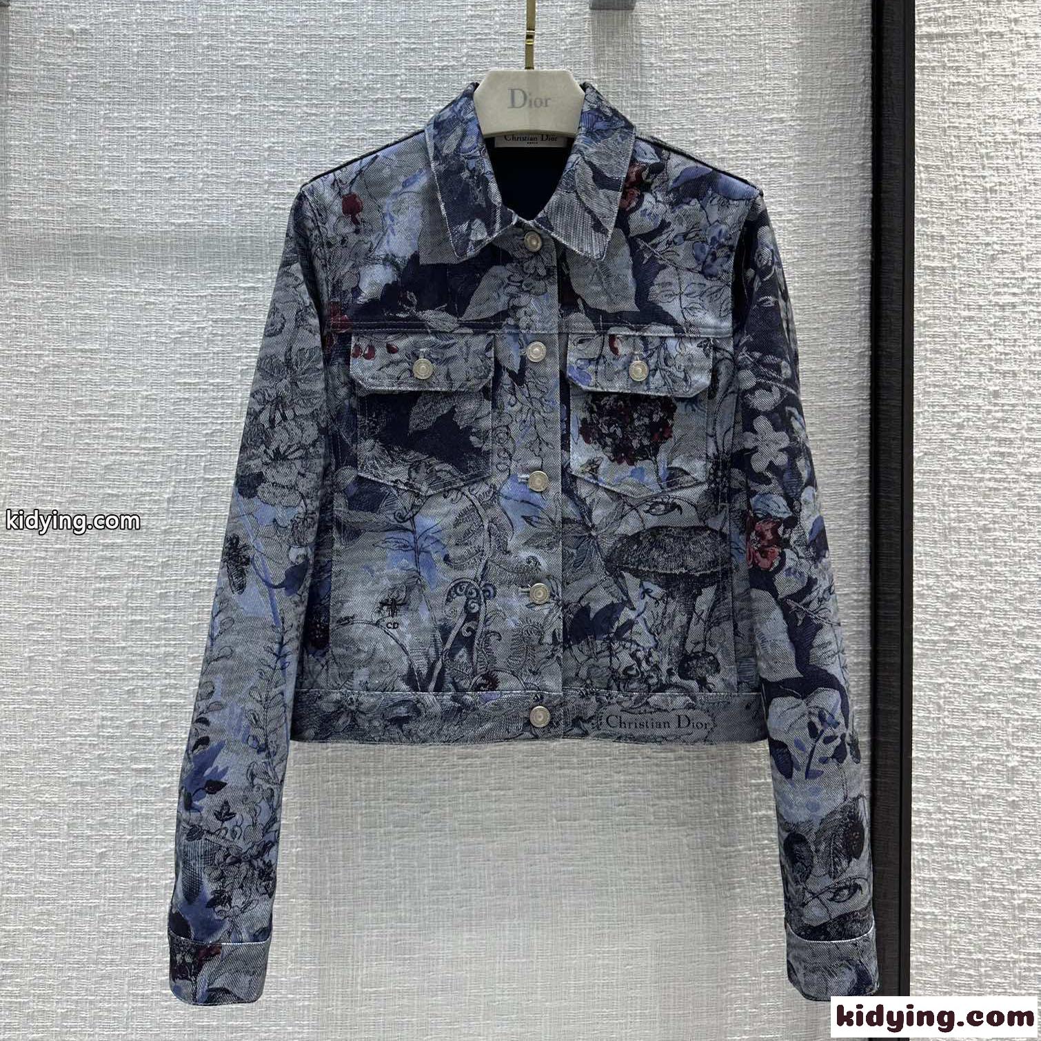 魅力あふれる 上品 おしゃれ デニムジャケット クリスチャン・ディオール ジャケット コピー 長袖-2