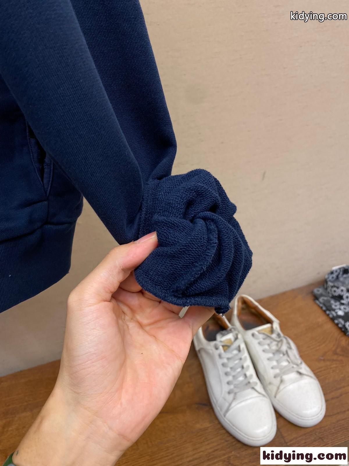 人気 カジュアル バレンシアガ TAPE TYPE RIPPED POCKET HOODIE コピー-3