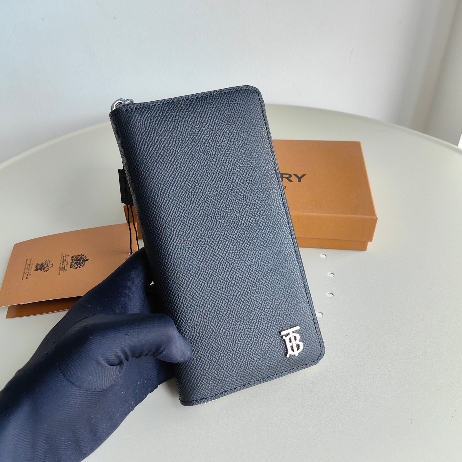 シンプル 上品 バーバリー 財布 スーパーコピー ラウンドファスナー 長財布-2