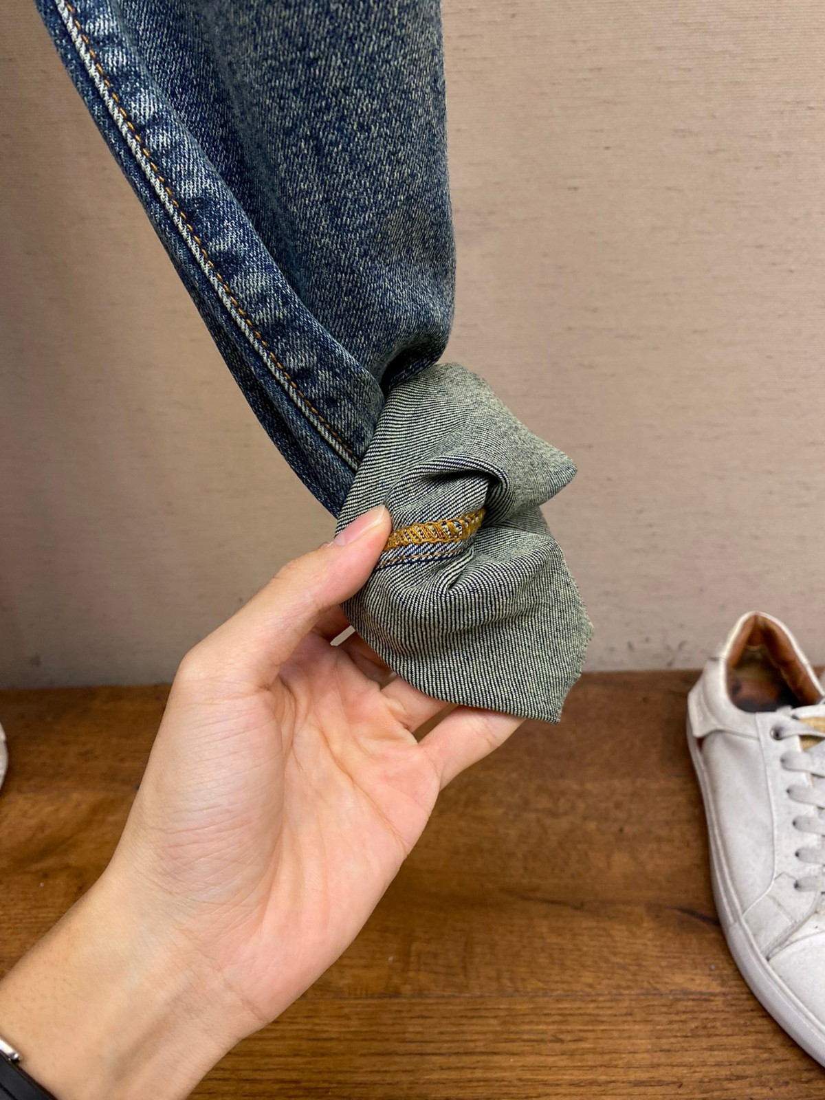 ボッテガ・ヴェネタ ジーンズ コピー 合わせやすい カジュアル メンズ デニムパンツ-4