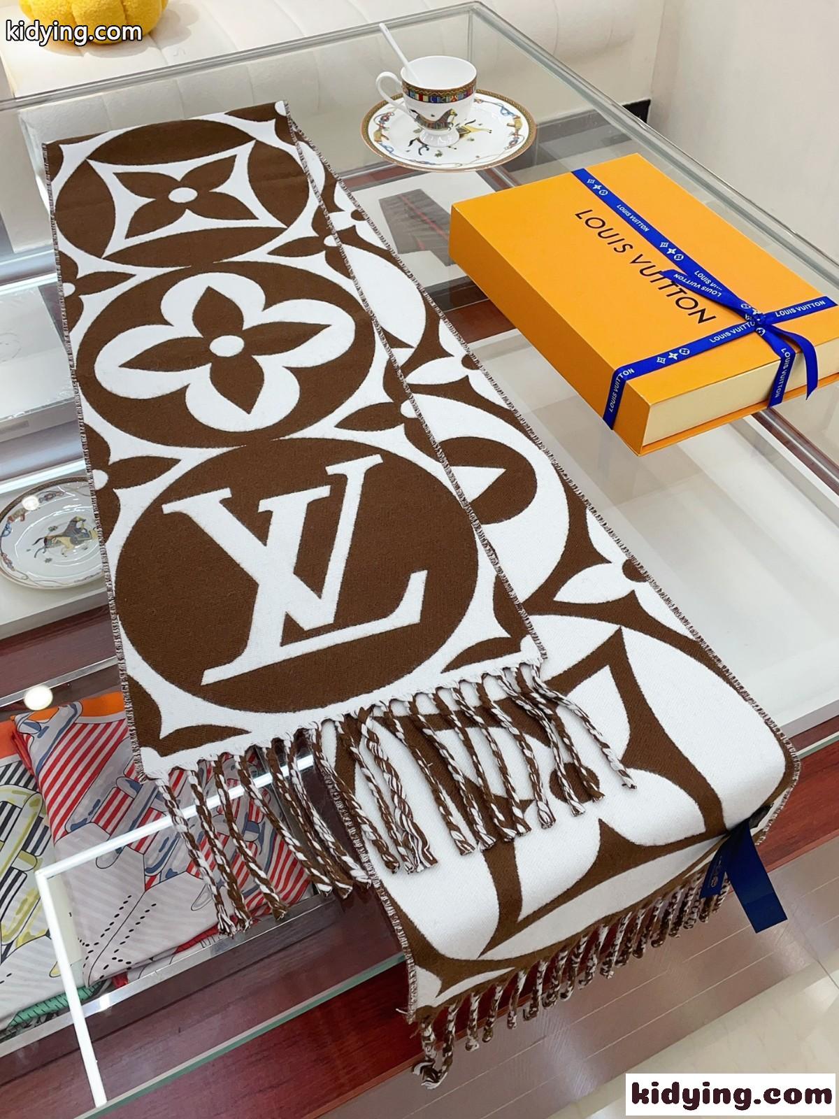 大人気 マフラー・LV メダリオンルイヴィトン スカーフ コピー ユニセックス-1