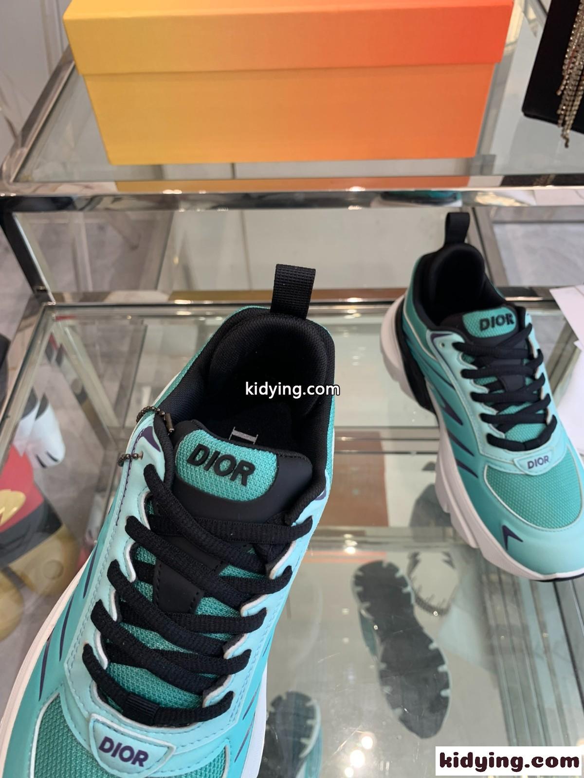 限定 大人気 DIOR AND LEWIS HAMILTON クリスチャン・ディオール スニーカー スーパーコピー グリーン-2