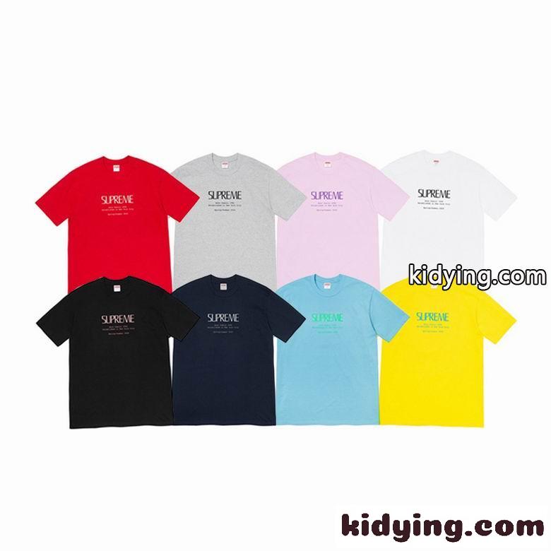 ベーシック 定番 ロゴ 人気 おしゃれ カジュアル シュプリーム tシャツ コピー 半袖 クルーネック トップス ユニセックス-0