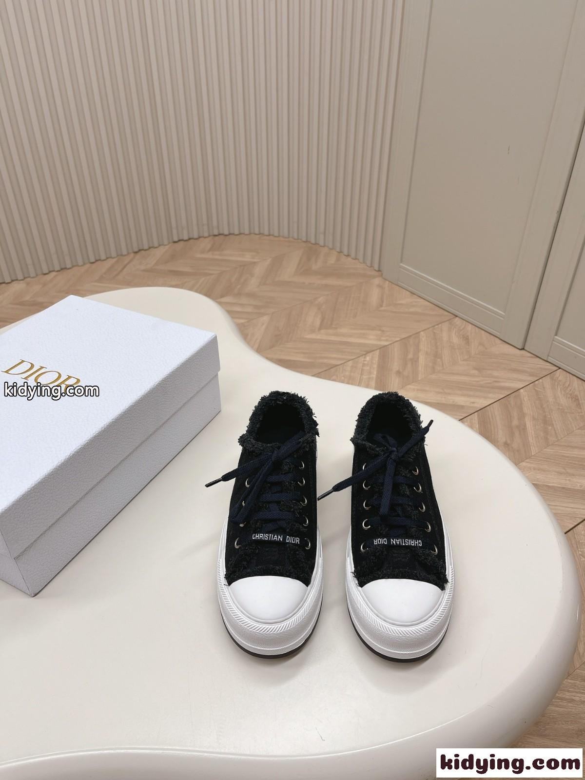WalknDior プラットフォームスニーカー クリスチャン・ディオール スニーカー コピー ブラック-0