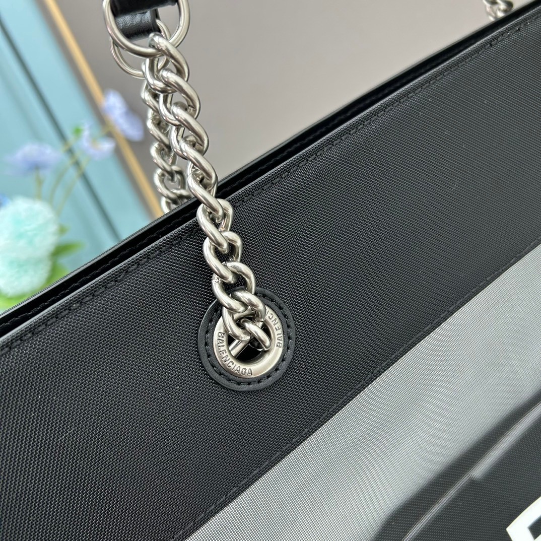 DUTY FREE ラージトートバッグ バレンシアガ バッグ コピー ブラック-4